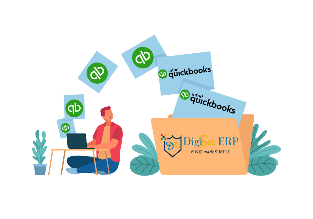 Migrate data fro, Quickbooks to DigiSec ERP